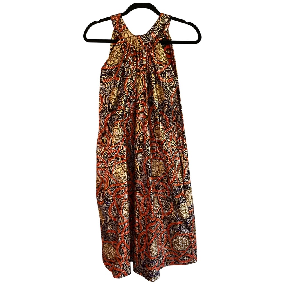 The OULA Company Ankara Midi Dress